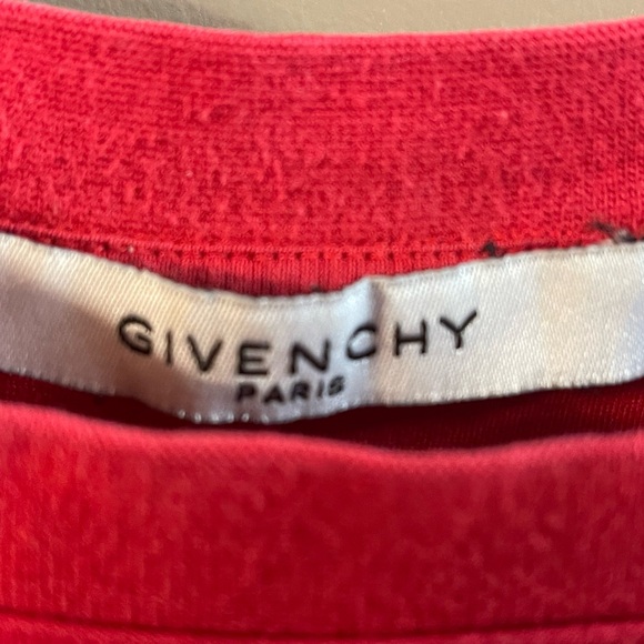 Givenchy Men Distressed Logo T Shirt - Picture 4 of 7